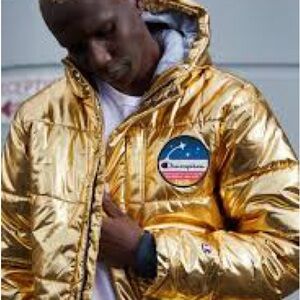 Champion x NASA Metallic Gold
Puffer Jacket. Worn 1x.